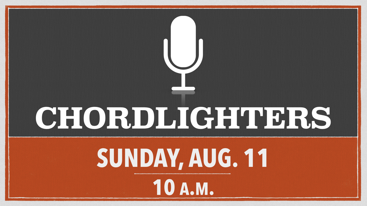 Chordlighters Men's Chorus Sings at RLC on Sunday, Aug. 11 at 10 a.m.