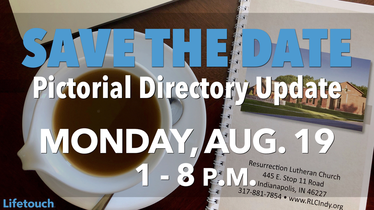 Lifetouch Pictorial Directory Update Monday, Aug. 19 from 1-8 p.m.