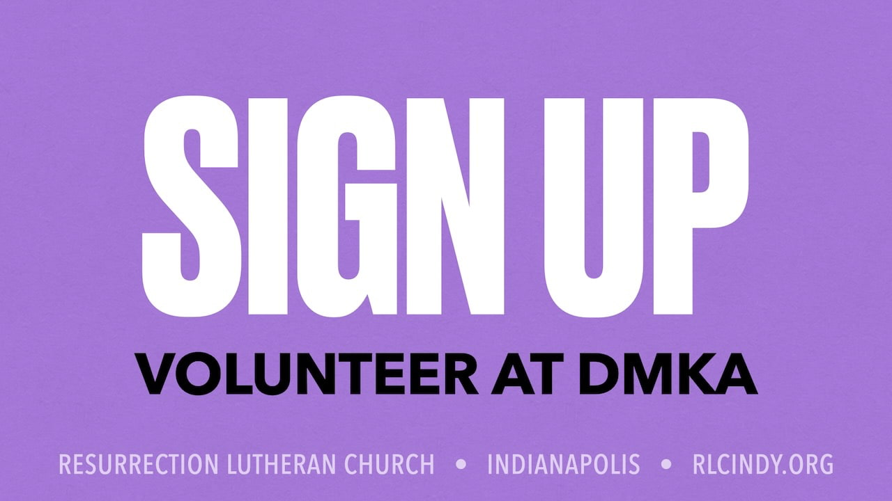 Sign-up to Volunteer at DMKA