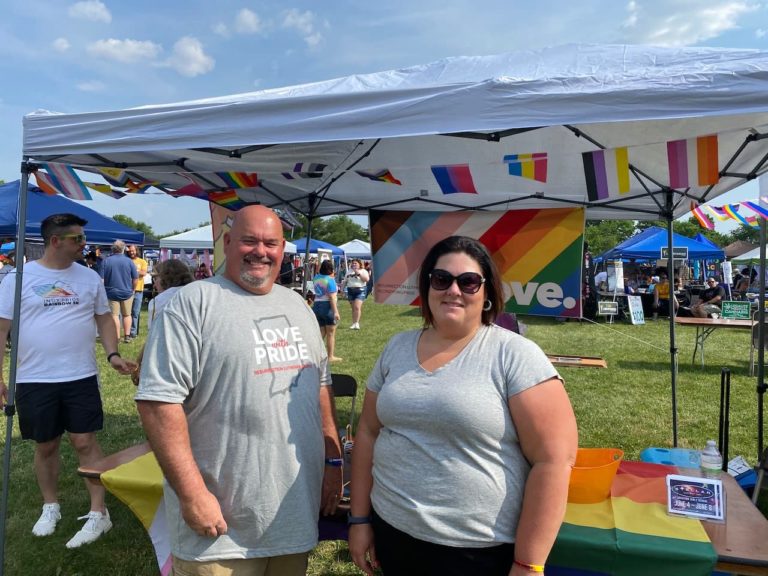 Photos from RLC Pride booth for Resurrection Lutheran Church in Indianapolis at Greenwood Pride Festival on Saturday, June 3, 2023, 8 of 8 photos