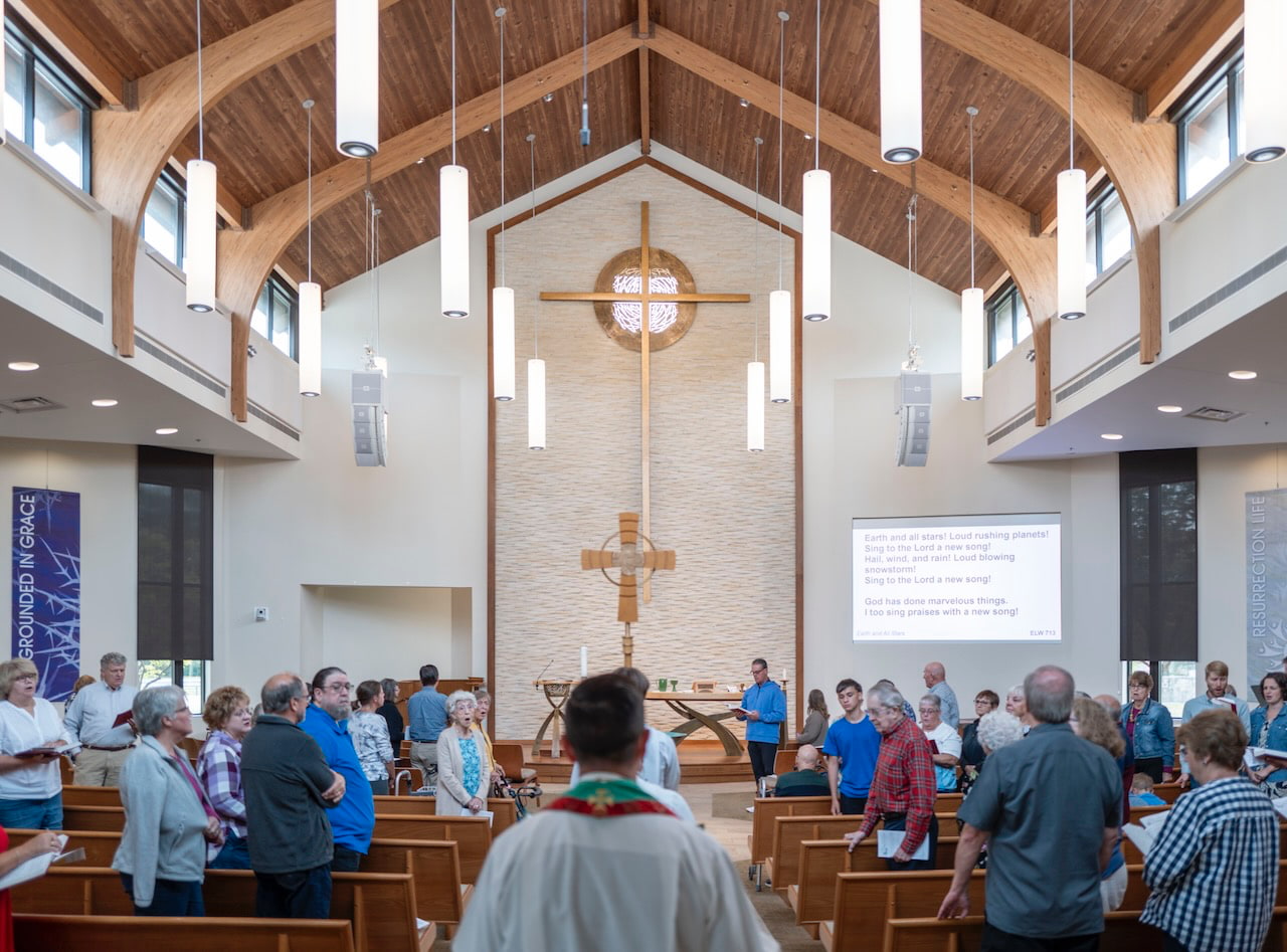 Resurrection Lutheran Church Congregation Sunday Morning Worship