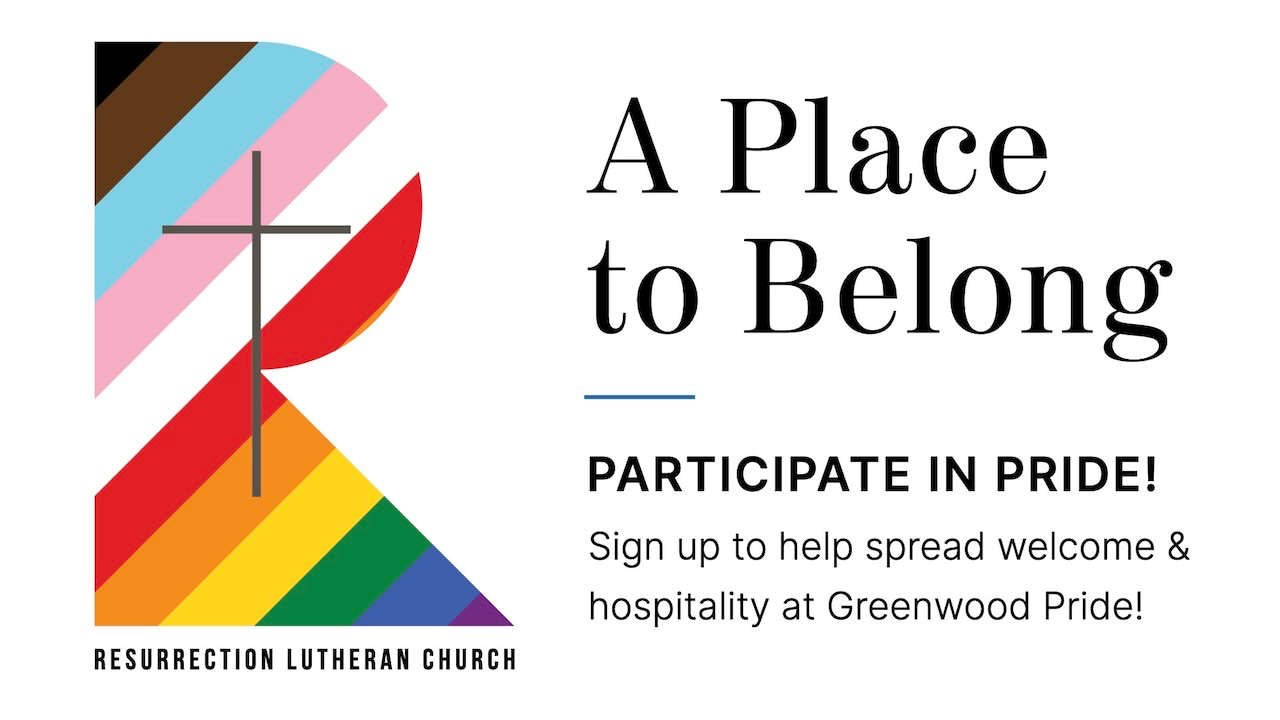 Participate in RLC Pride and sign up to help spread RLC’s welcome and hospitality with our local community at the Greenwood Pride Festival!