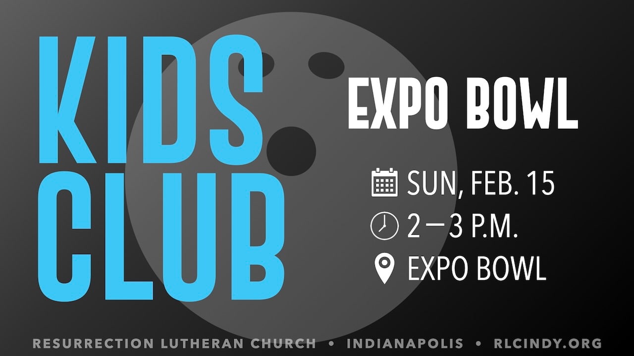 Kids Club goes to Expo Bowl on Sunday, Feb. 15 from 2-3 p.m.