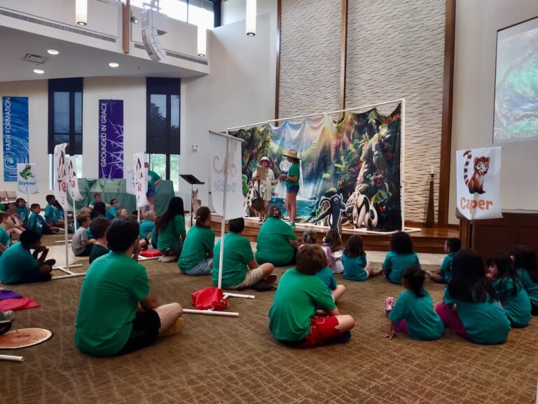 Rainforest Falls Vacation Bible School at Resurrection Lutheran Church, Day 1 Sunday, June 7, photo 2 of 15