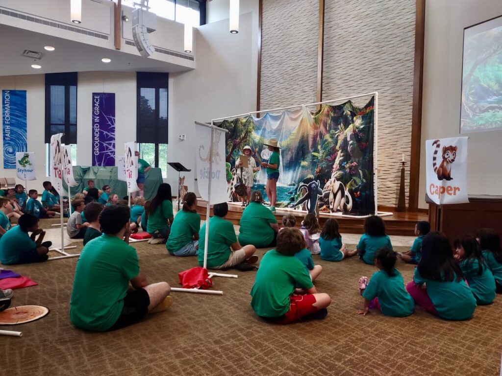 Rainforest Falls Vacation Bible School at Resurrection Lutheran Church, Day 1 Sunday, June 7, photo 2 of 15