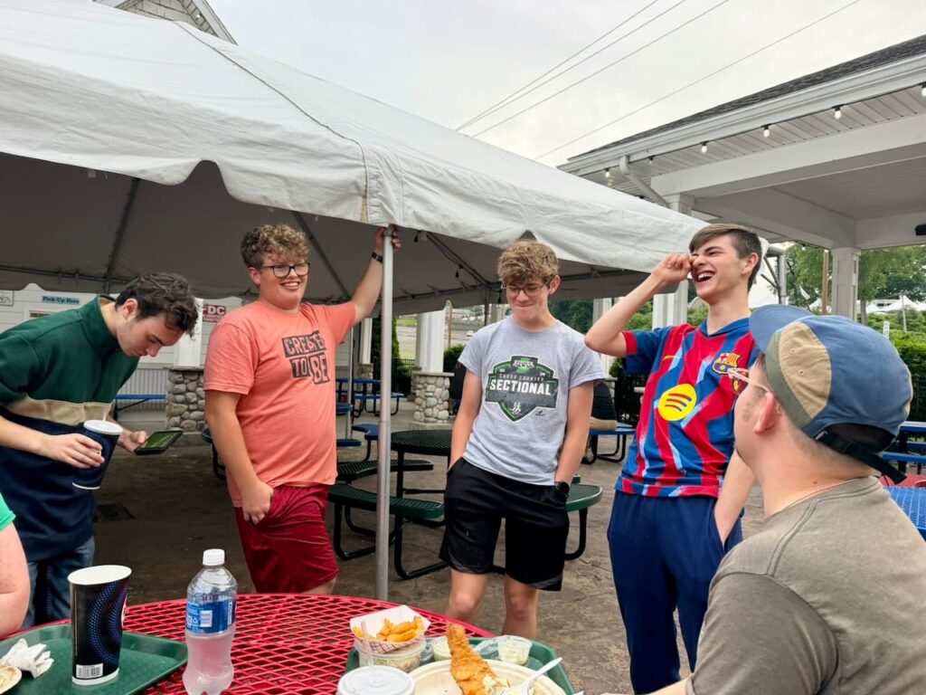 Resurrection Lutheran Church Youth Group adventure trip to the Adirondacks, day 1 photo 5 of 10