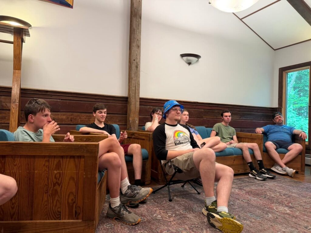 Resurrection Lutheran Church Youth Group adventure trip to the Adirondacks, day 2 photo 2 of 10