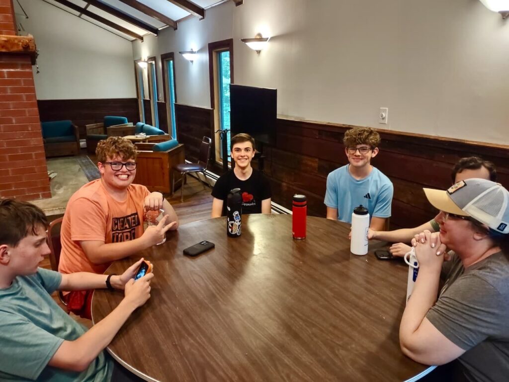 Resurrection Lutheran Church Youth Group adventure trip to the Adirondacks, day 2 photo 3 of 10