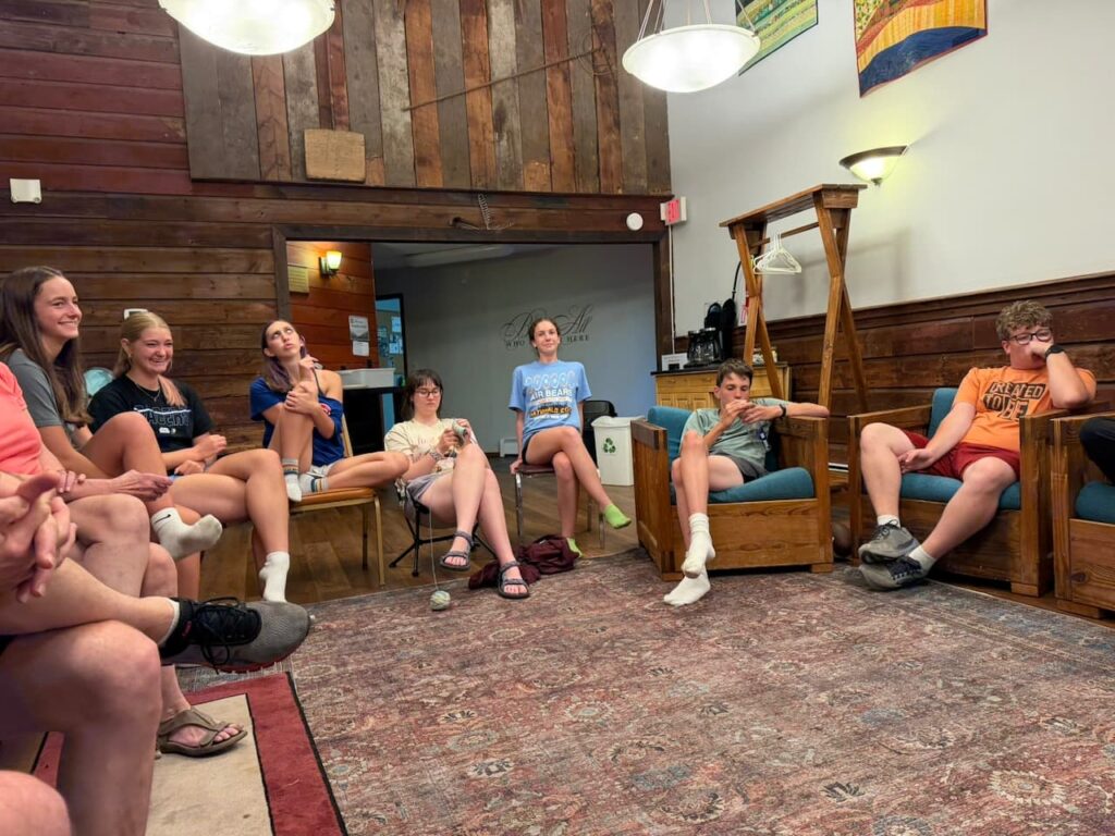 Resurrection Lutheran Church Youth Group adventure trip to the Adirondacks, day 2 photo 5 of 10