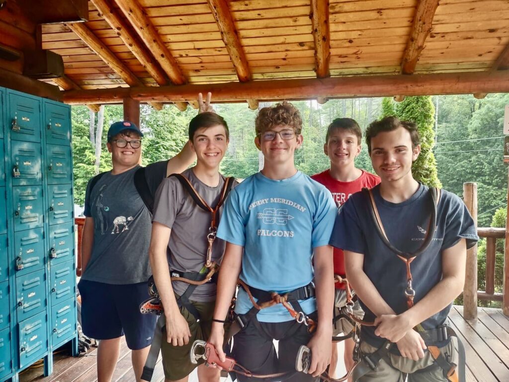 Resurrection Lutheran Church Youth Group adventure trip to the Adirondacks, day 6 photo 3 of 10