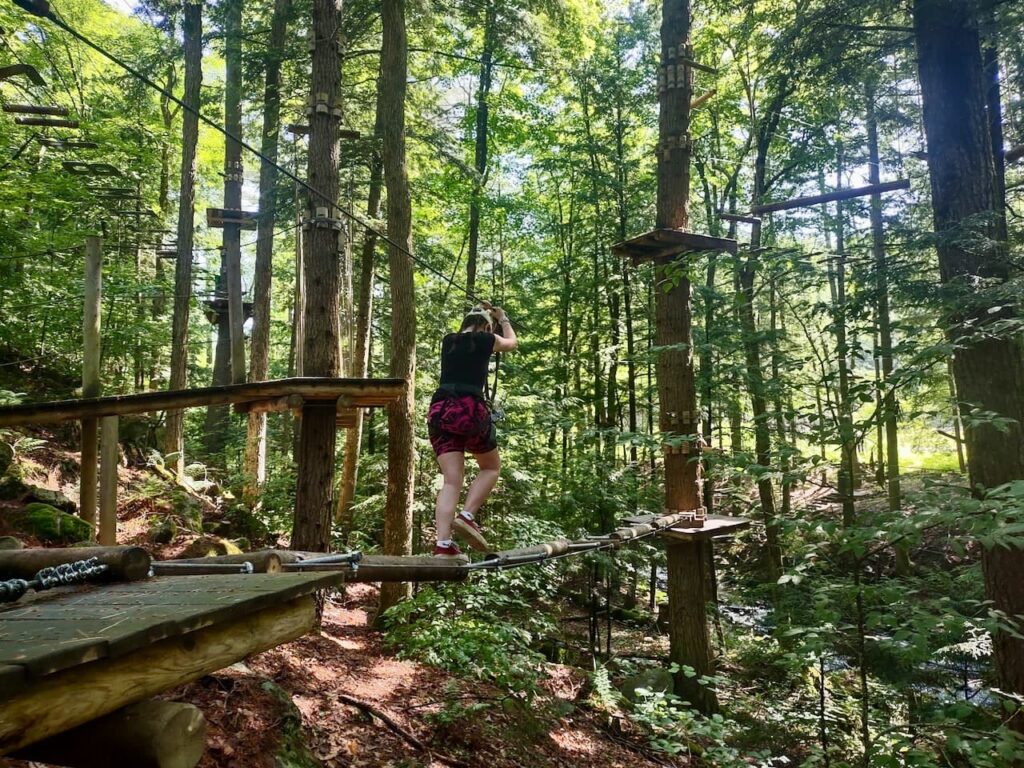 Resurrection Lutheran Church Youth Group adventure trip to the Adirondacks, day 6 photo 7 of 10